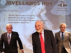 Juan Pedro Aparicio presents 'Nuestros hijos volarn con el siglo' (Our Sons Will Fly with the Century) in Madrid's Instituto Cervantes