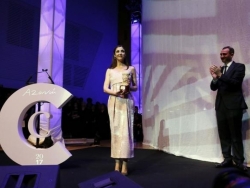 Espido Freire, ganadora del Premio Azorn 2017